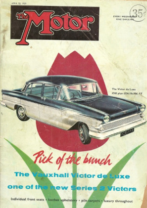 THE MOTOR 1959 APR 22 - VAUXHAUL VICTOR, TRIUMPH HERALD&SALOON*